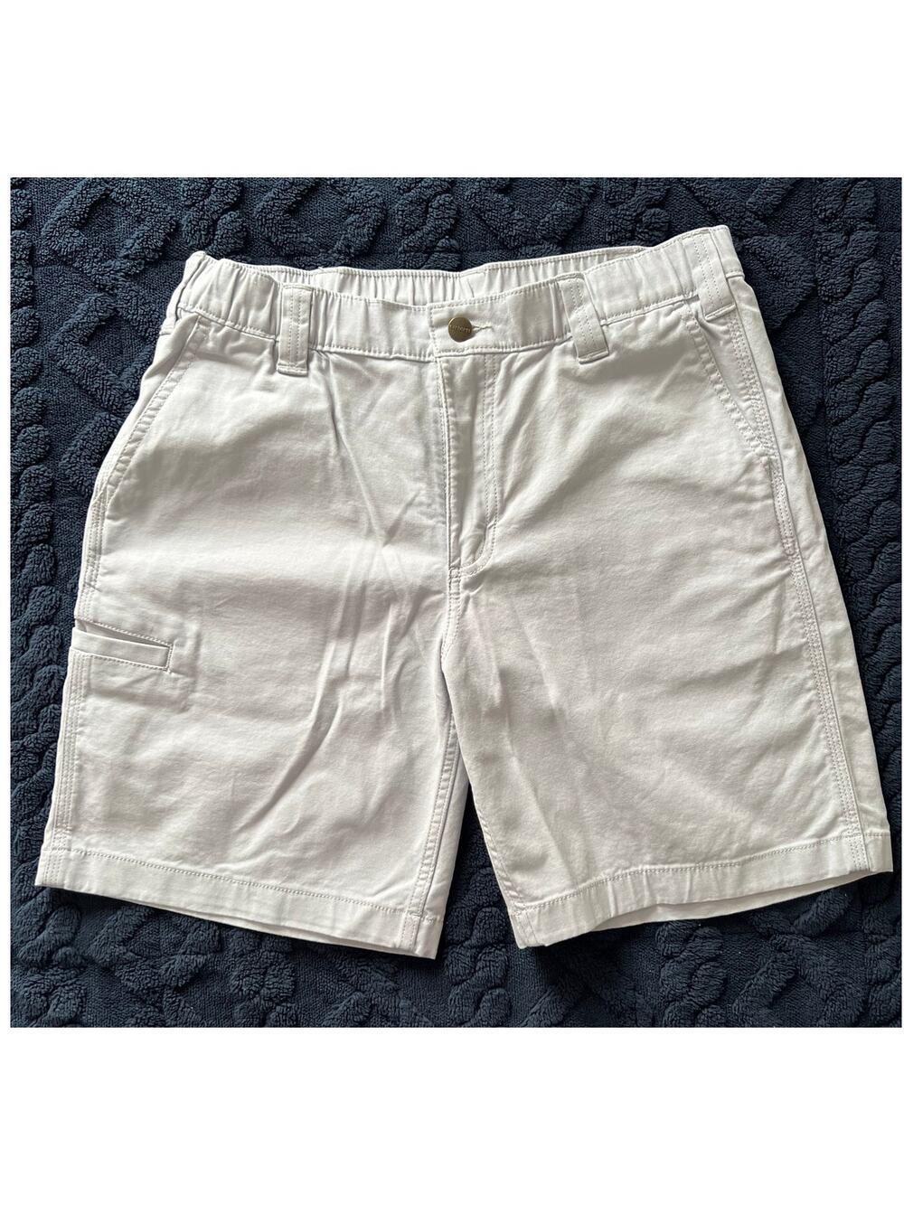Carhartt Relaxed 8" Rigby Short Light Gray  31" Inseam (B20401)
